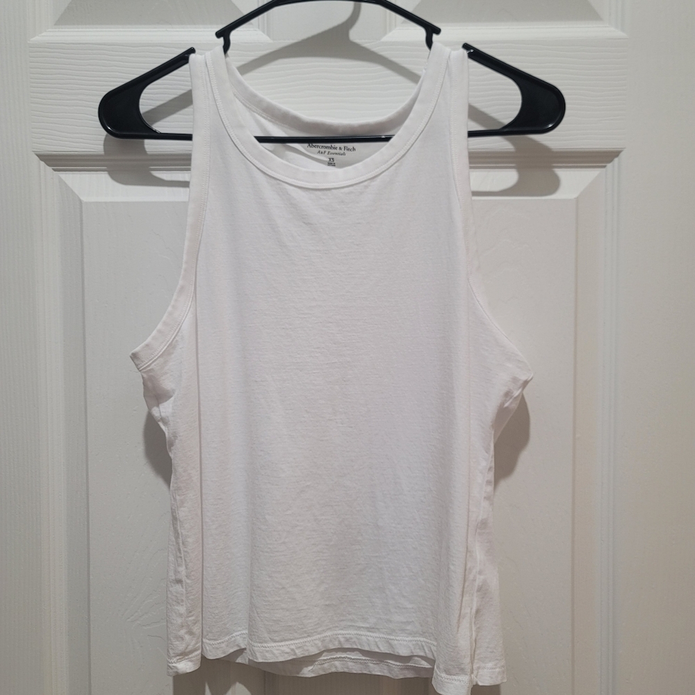Polished Skimming Crew Tank Size XS Abercrombie
